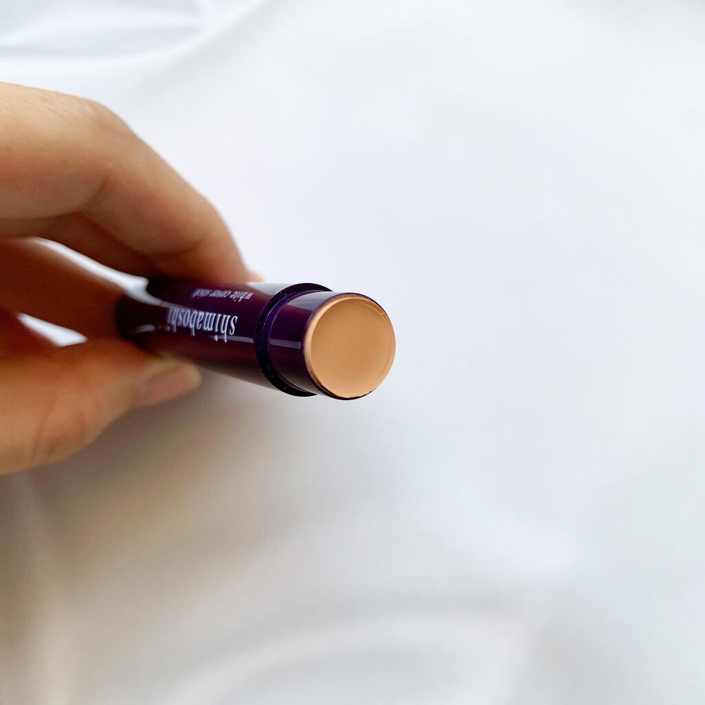 ホワイトカバースティック/shimaboshi/化粧下地を使ったクチコミ（2枚目）