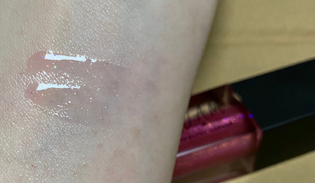 UR GLAM LIP OIL/U R GLAM/リップグロスを使ったクチコミ(3枚目)