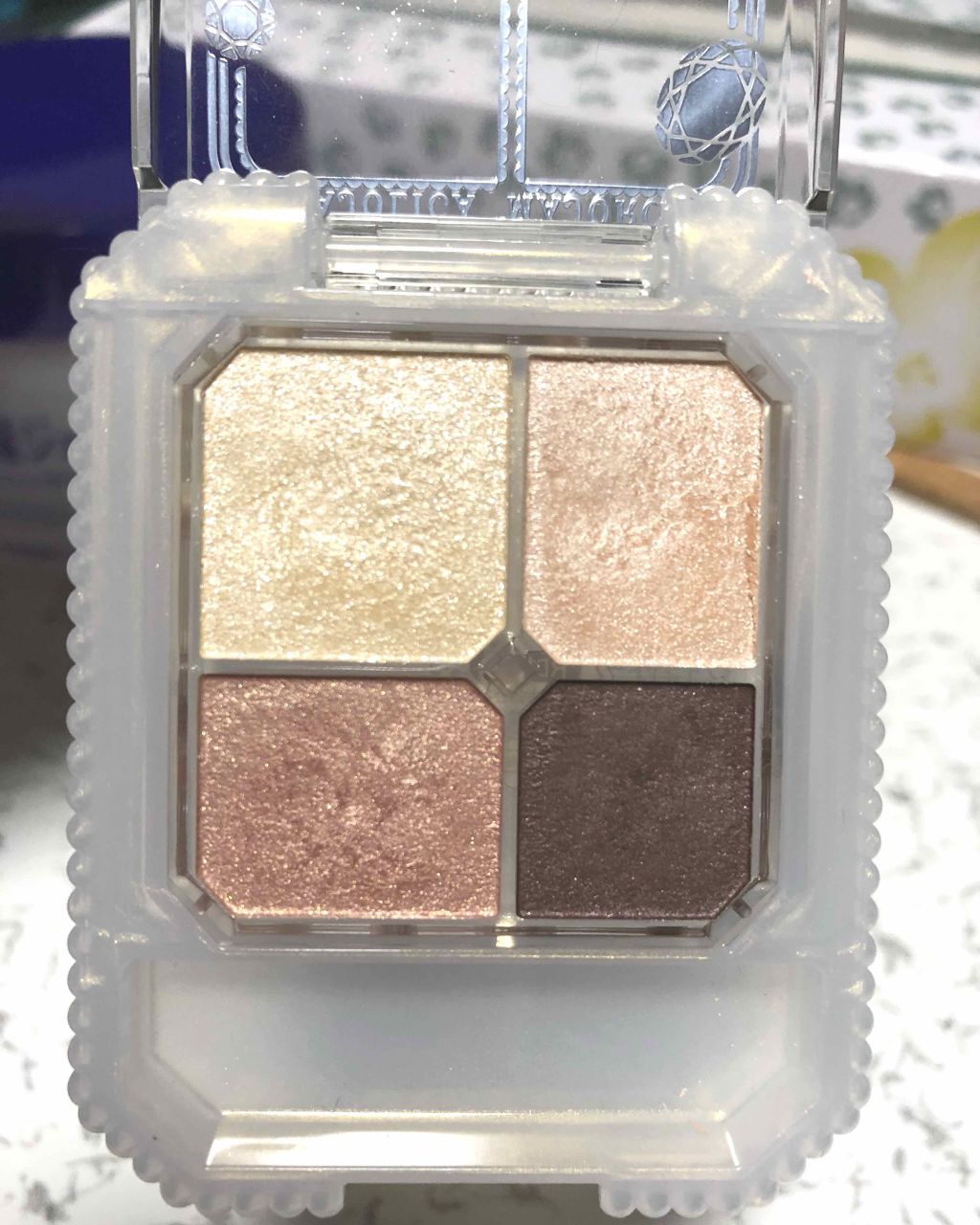 ジュエリングアイズ/MAJOLICA MAJORCA/アイシャドウパレットを使ったクチコミ(2枚目)