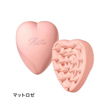 ReFa ハートブラシ フォースカルプのクチコミ「ReFa HEART BRUSH for SCALP　リファハートブラシフォースカルプ

リフ.....」（2枚目）