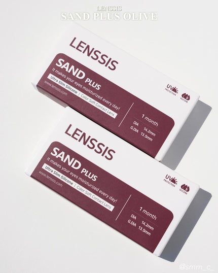 サンドシリーズ/LENSSIS/カラーコンタクトレンズを使ったクチコミ(6枚目)