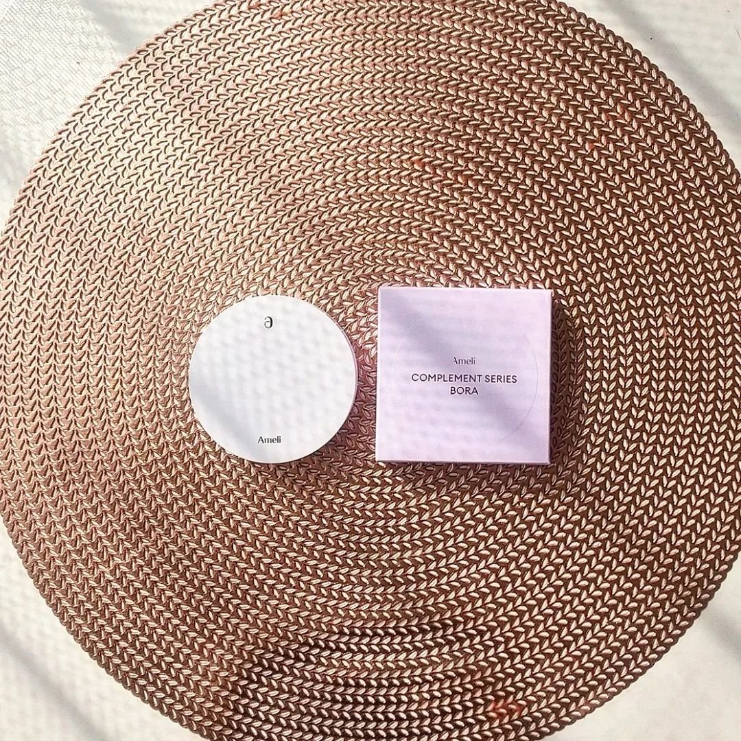 コンプリメントシリーズクッション 紫色(ボラ)/Ameli/クッションファンデーションを使ったクチコミ（2枚目）