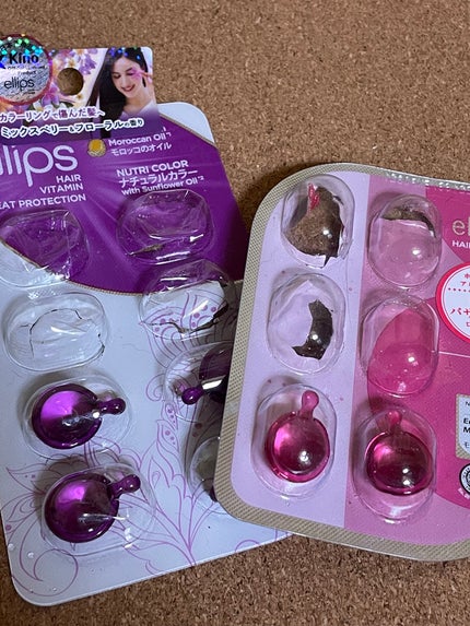 ヘアーオイル【トリートメント】/ellips/ヘアオイルを使ったクチコミ(1枚目)