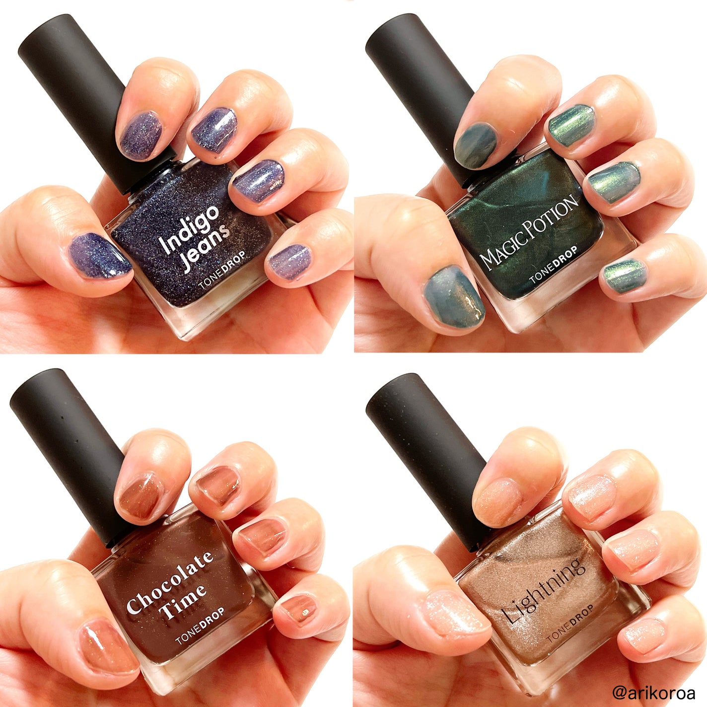 TONE DROP ネイルポリッシュ/D-UP/マニキュアを使ったクチコミ(2枚目)