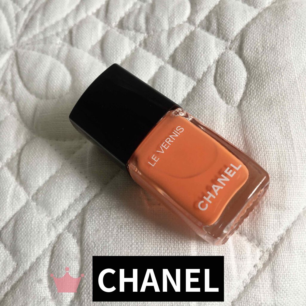 ヴェルニ ロング トゥニュ Chanelの口コミ Chanelのネイル 745夏っぽいオ By Sato 敏感肌 50代前半 Lips