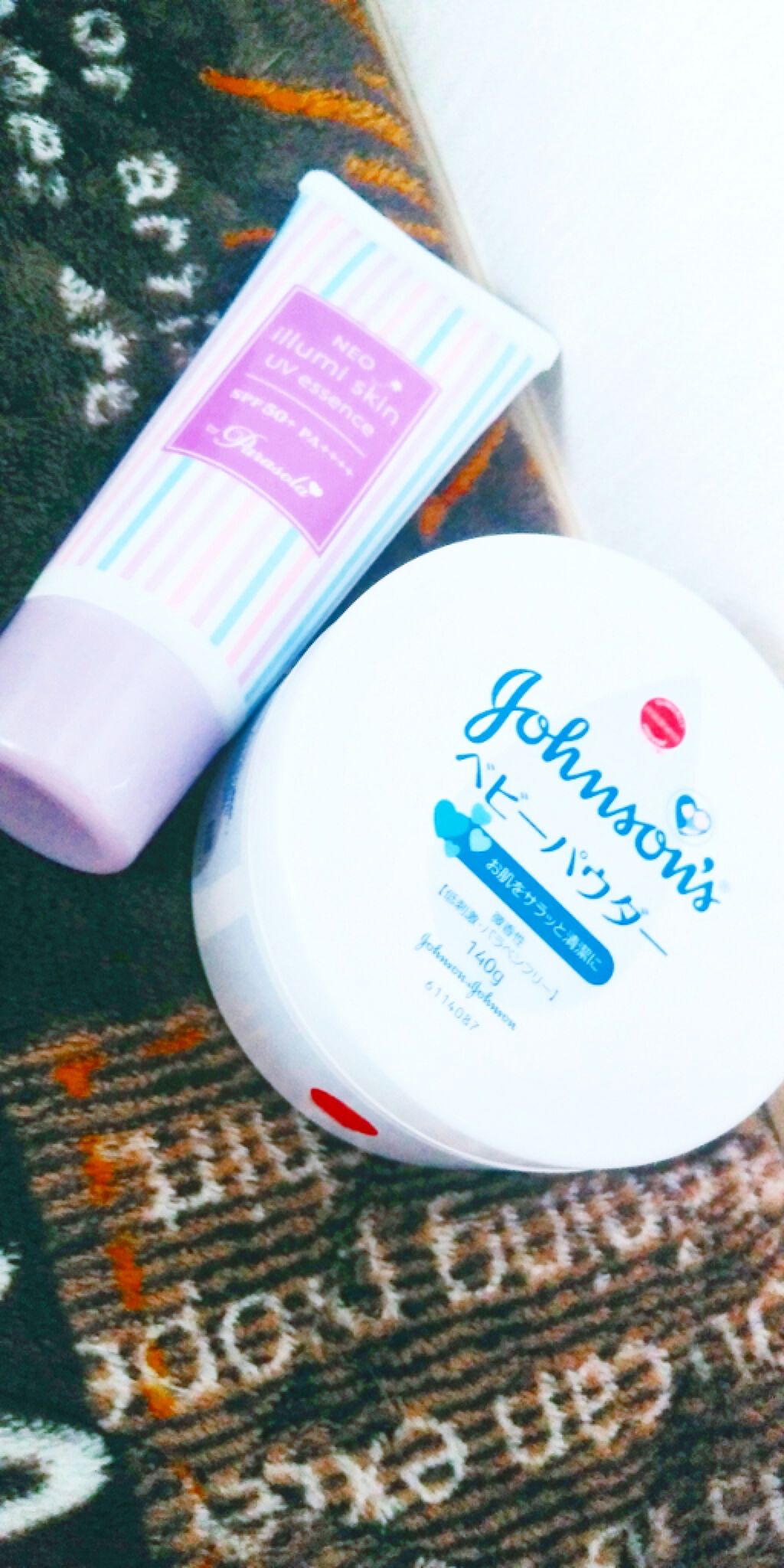 ジョンソン ベビーパウダー/ジョンソンベビー/ボディパウダーを使ったクチコミ(1枚目)