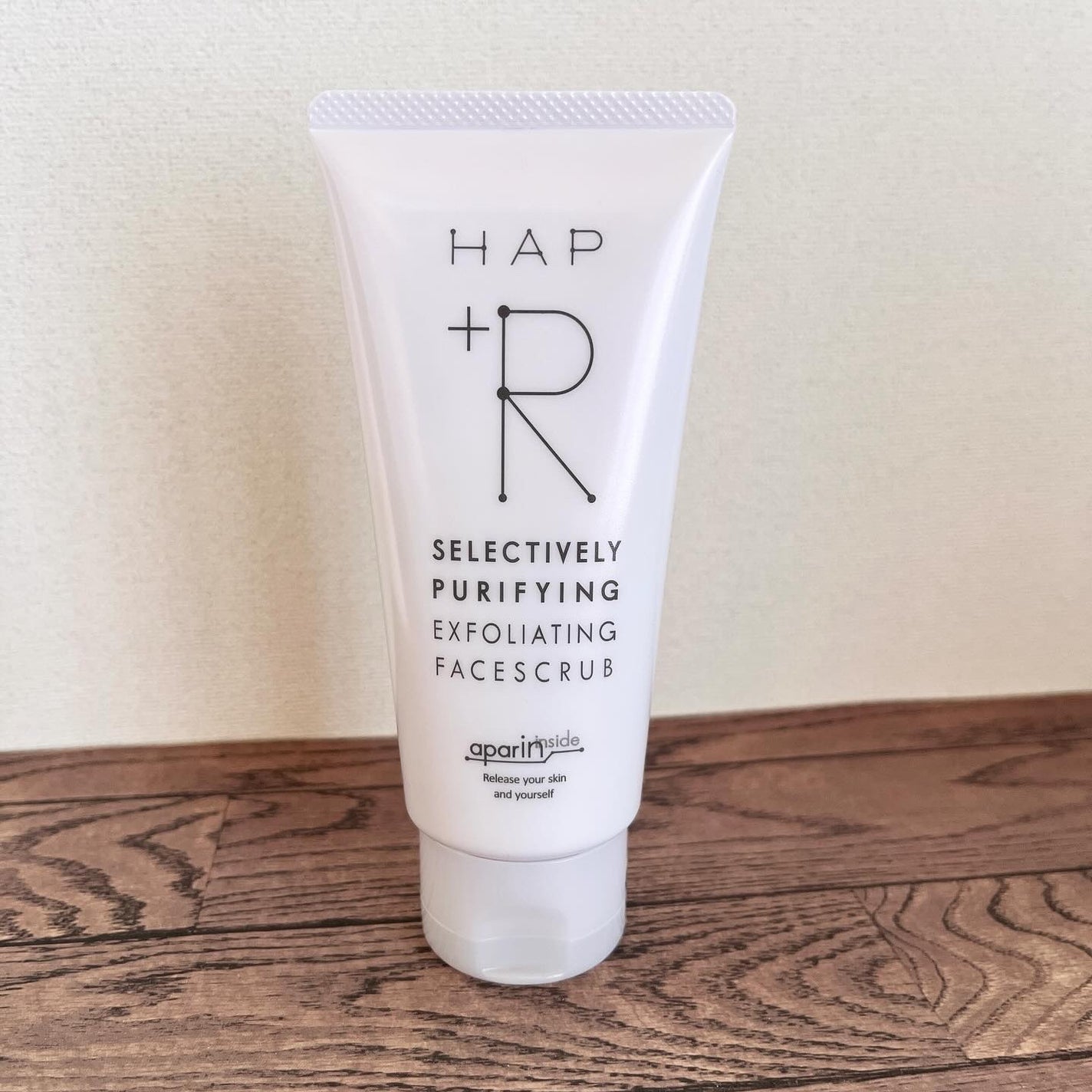 フェイススクラブ /HAP+R/スクラブ・ゴマージュを使ったクチコミ(1枚目)