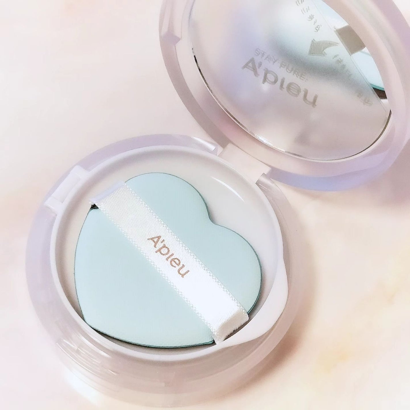 ウォーターロック サラサラパクト/A’pieu/フェイスパウダーを使ったクチコミ(2枚目)