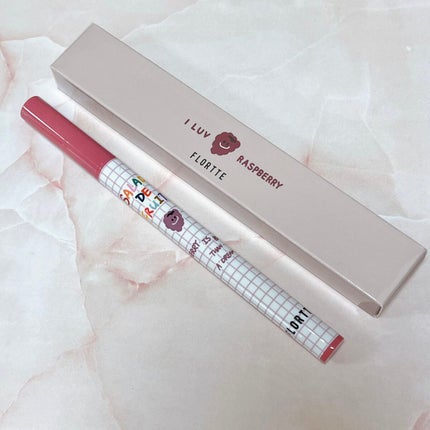 サラダdeフルーツカラーリキッドアイライナーWP 08ラズベリー/FLORTTE/リキッドアイライナーの画像