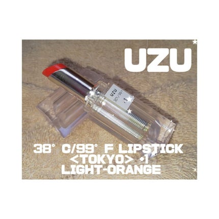 38°C / 99°F Lipstick <TOKYO> +1 LIGHT-ORANGE/UZU BY FLOWFUSHI/口紅の画像