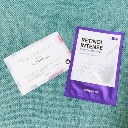 レチノールインテンスリアクティベーションマスク/SOME BY MI/シートマスク・パックを使ったクチコミ(1枚目)