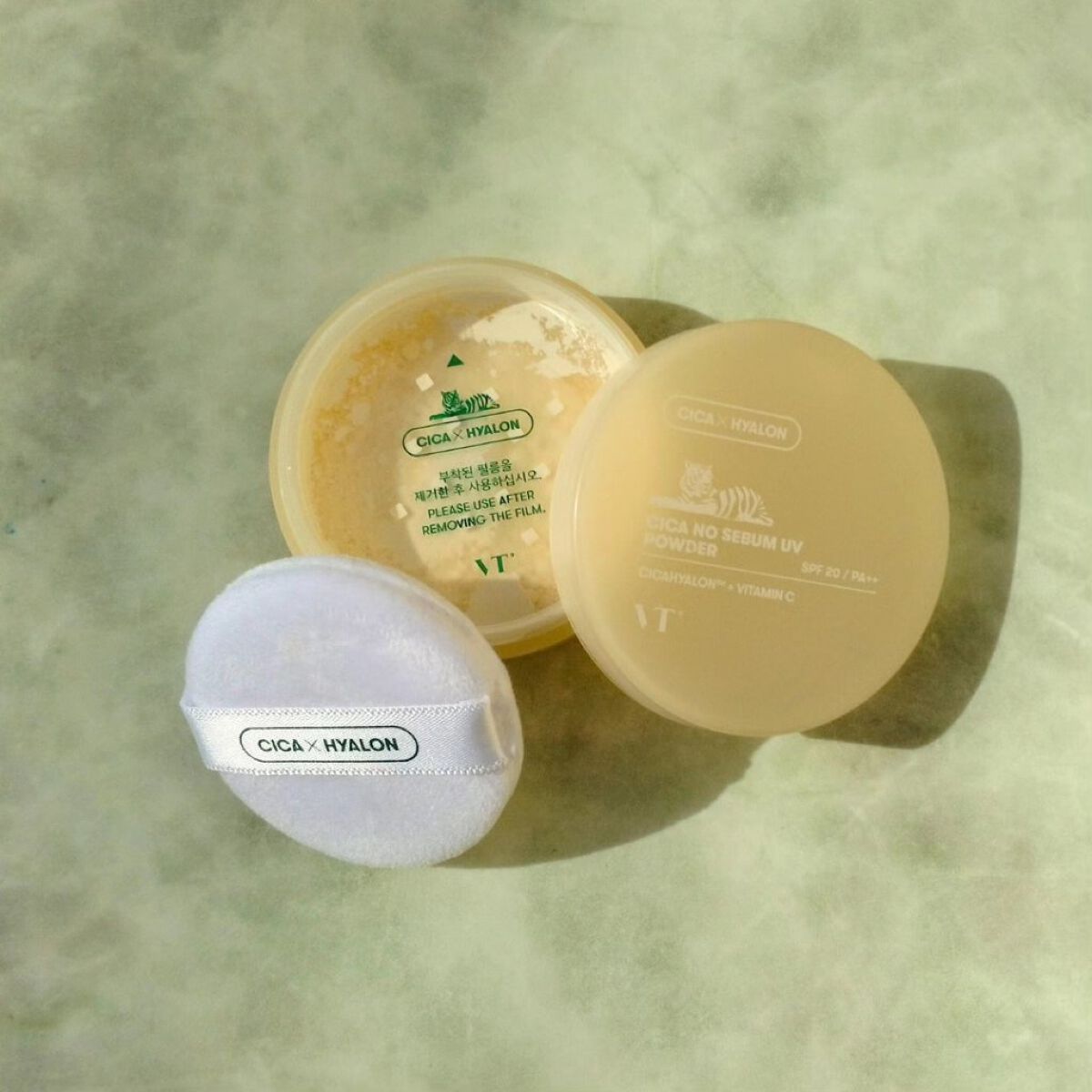 CICA ノーセバムUVパウダー/VT/日焼け止めパウダーを使ったクチコミ（1枚目）