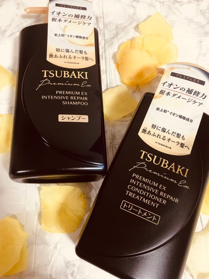 プレミアムEX インテンシブリペア <シャンプー>/コンディショナー<ヘアトリートメント> /TSUBAKI/市販シャンプーを使ったクチコミ(1枚目)