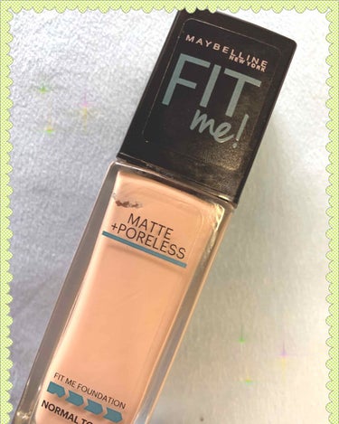 フィットミーリキッドファンデーション/MAYBELLINE NEW YORK/リキッドファンデーションを使ったクチコミ（1枚目）