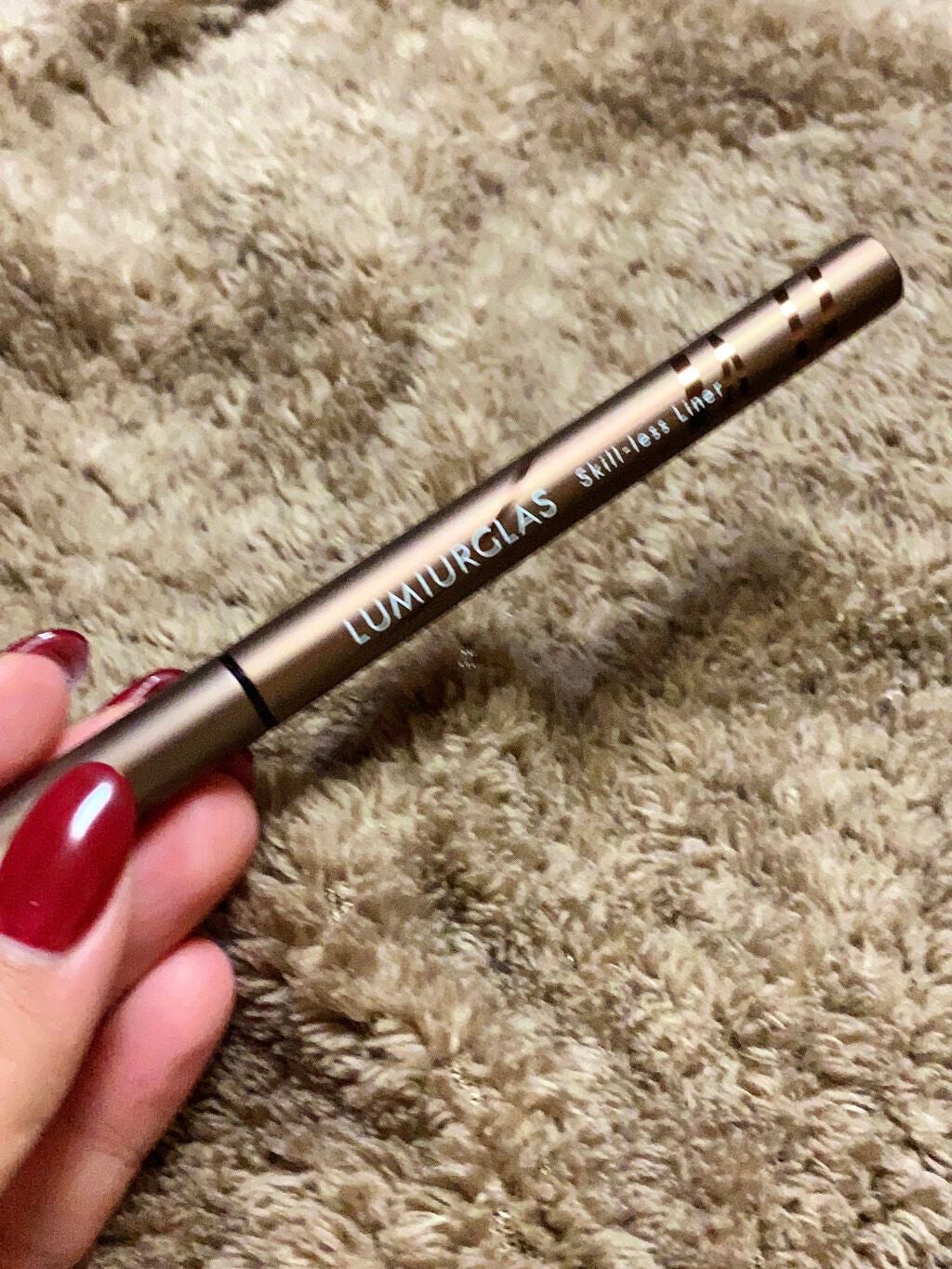 スキルレスライナー/LUMIURGLAS/リキッドアイライナーを使ったクチコミ(1枚目)