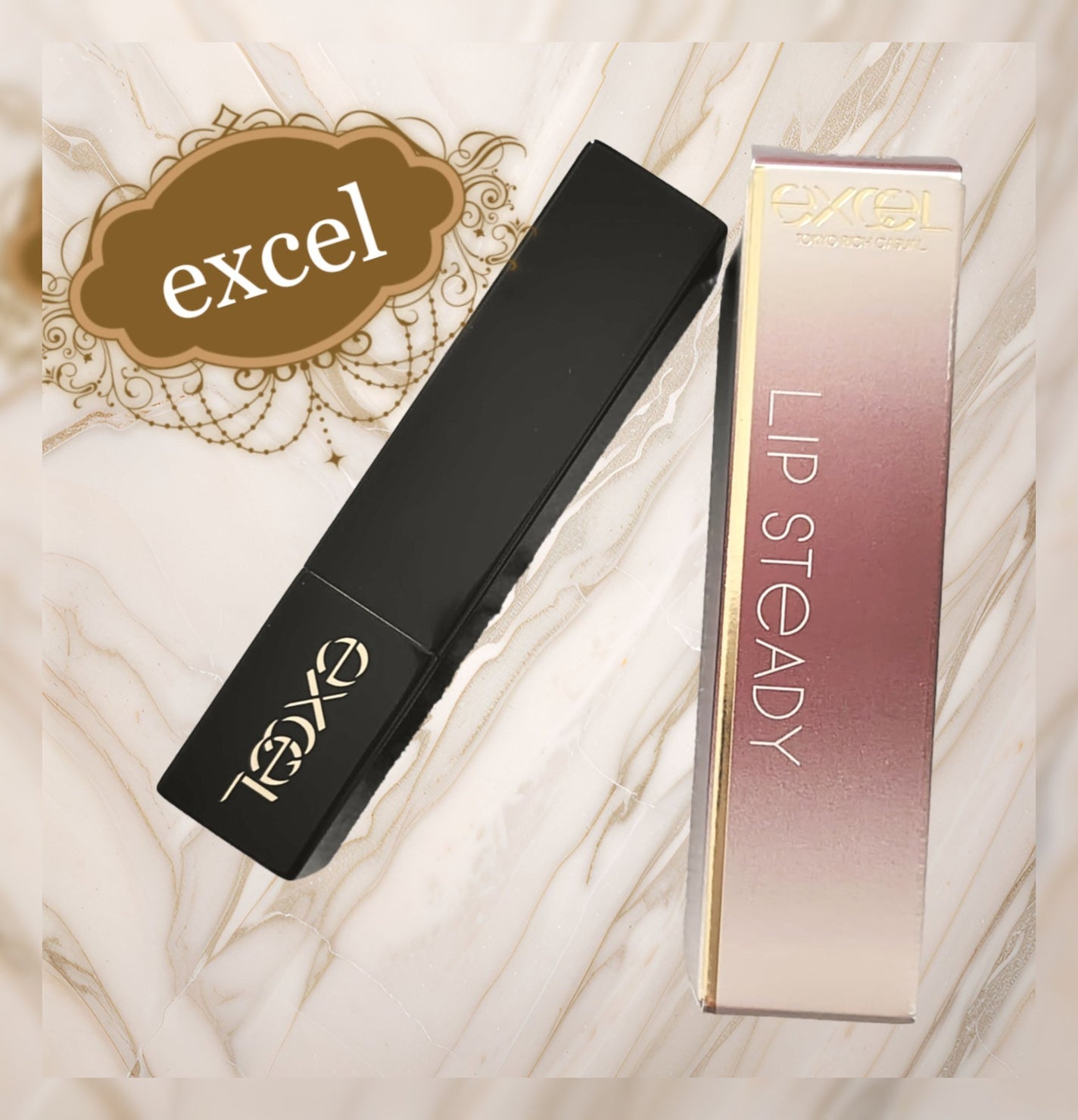 リップステディ/excel/口紅を使ったクチコミ(1枚目)