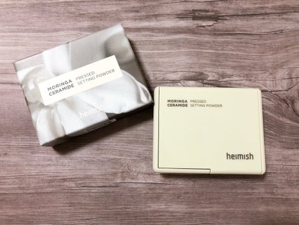 モリンガセラミドセッティングパウダーパクト/heimish/プレストパウダーを使ったクチコミ(4枚目)