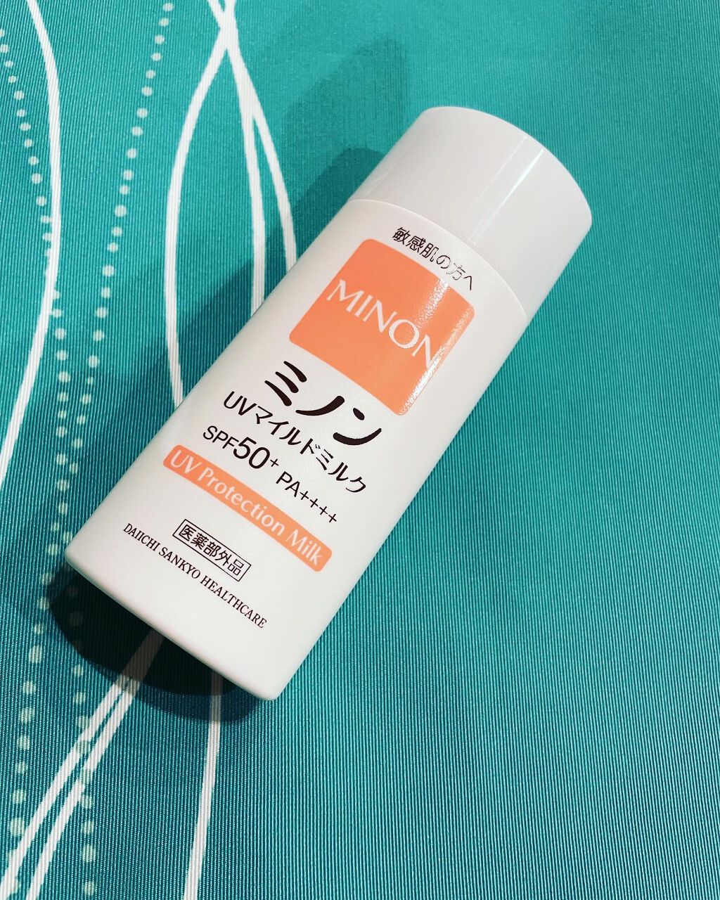 ミノンUVマイルドミルク/ミノン/日焼け止めミルクを使ったクチコミ（1枚目）