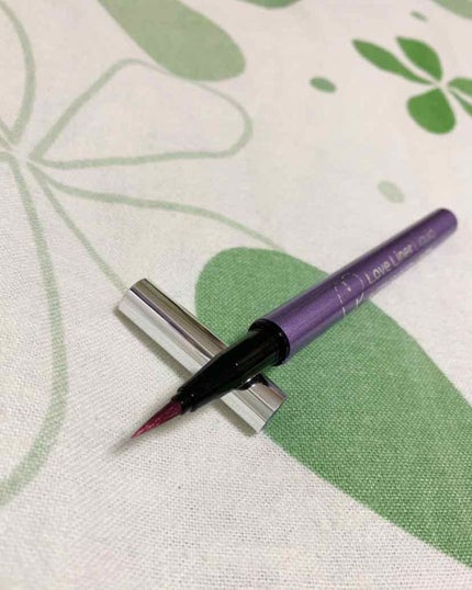 ラブ・ライナー リキッド グリッターコレクション/ラブ・ライナー/リキッドアイライナーを使ったクチコミ(2枚目)