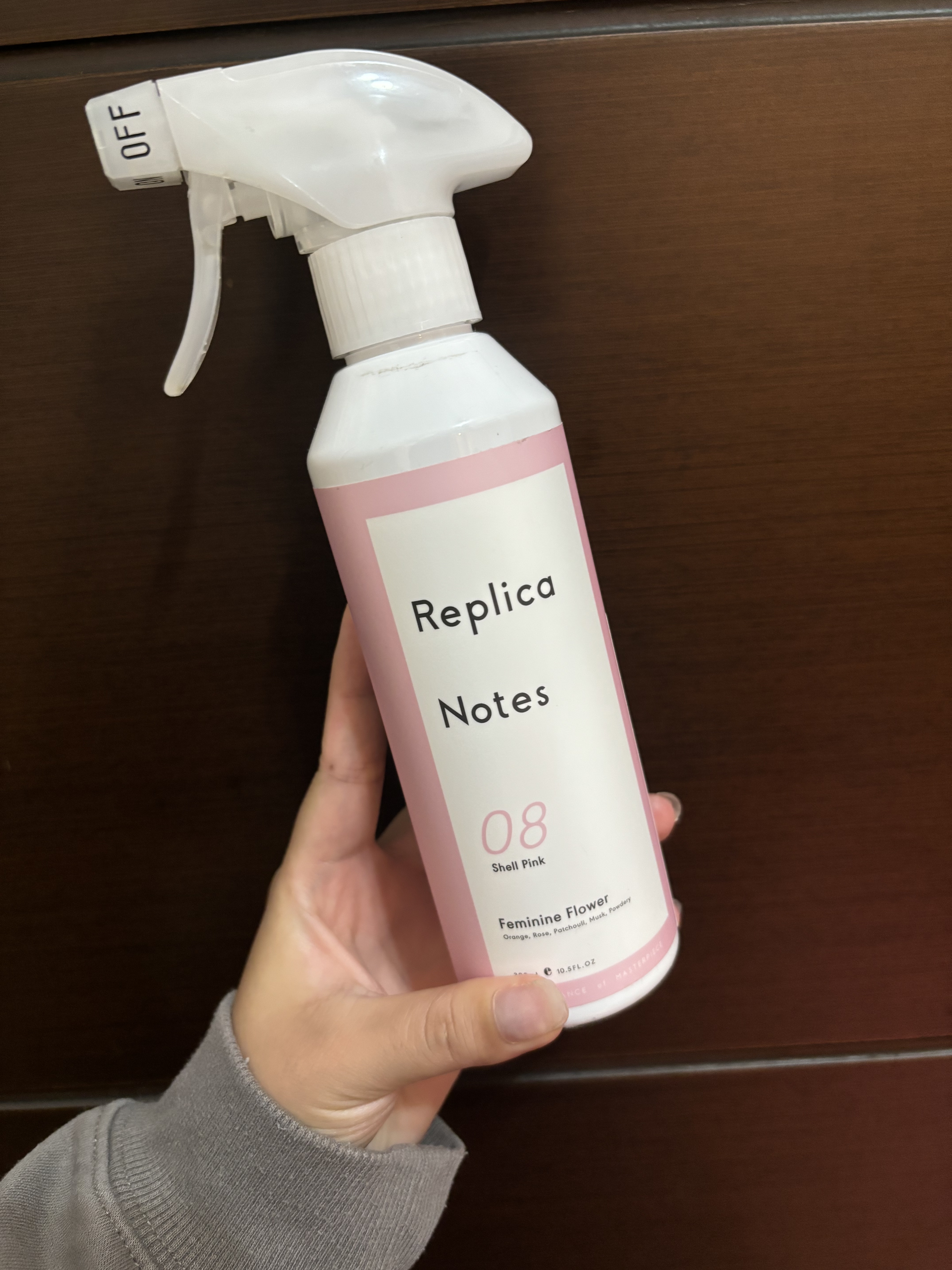 ファブリックミスト フェミニンフラワー 本体/Replica Notes/ファブリックミストを使ったクチコミ（1枚目）