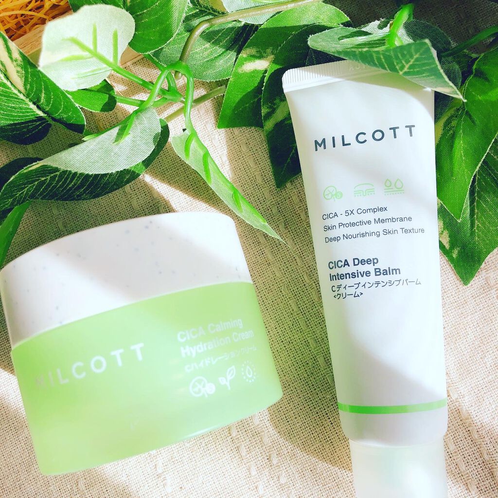 Cディープインテンシブバーム/MILCOTT/フェイスクリームを使ったクチコミ（1枚目）
