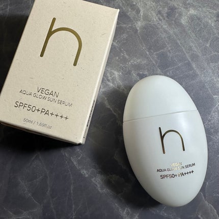 ヴィーガンアクアグロウサンセラム/HAMEL/日焼け止めローションを使ったクチコミ(6枚目)