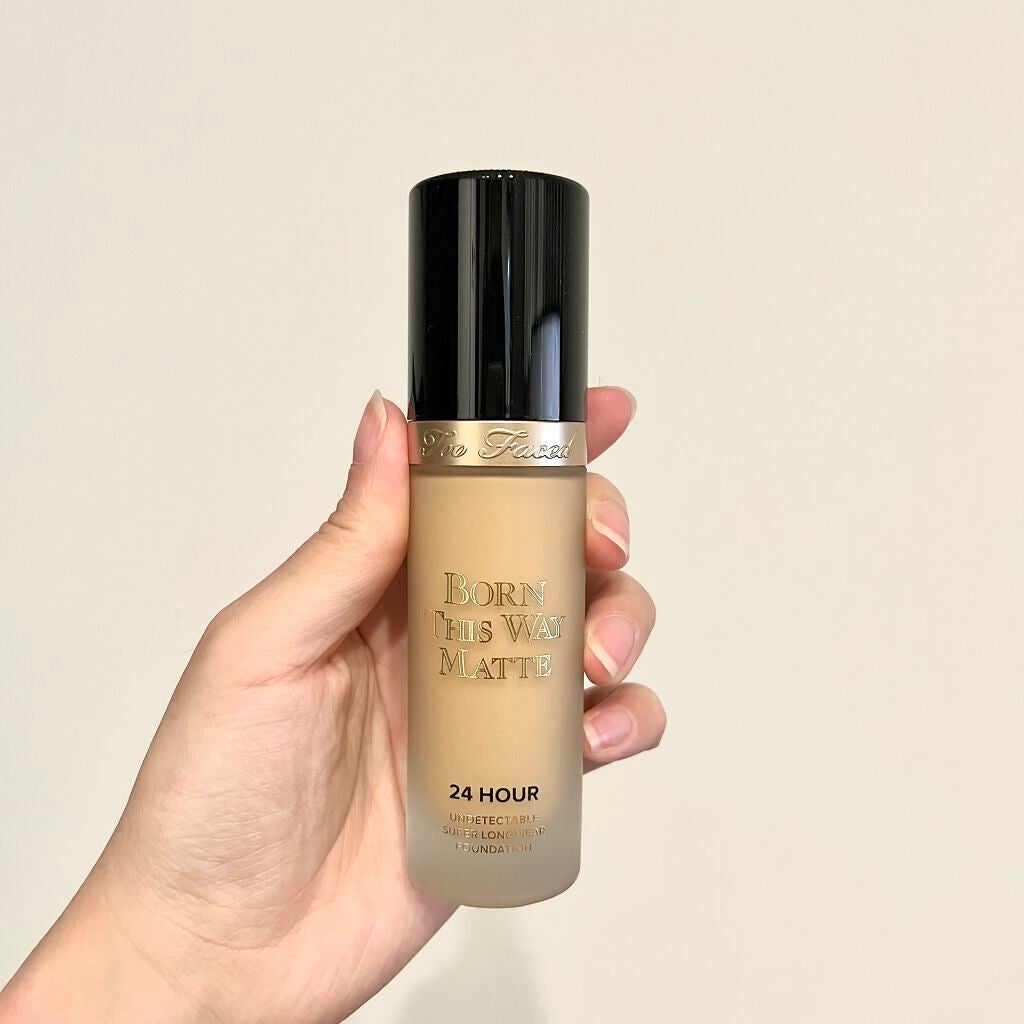 ボーン ディス ウェイ アンディテクタブル 24H マット ファンデーション/Too Faced/リキッドファンデーションを使ったクチコミ(1枚目)