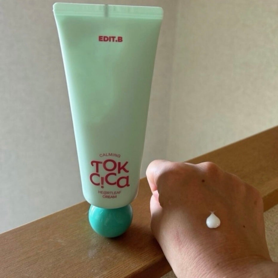カーミングトックシカドクダミクリーム/EDIT.B/フェイスクリームを使ったクチコミ(3枚目)