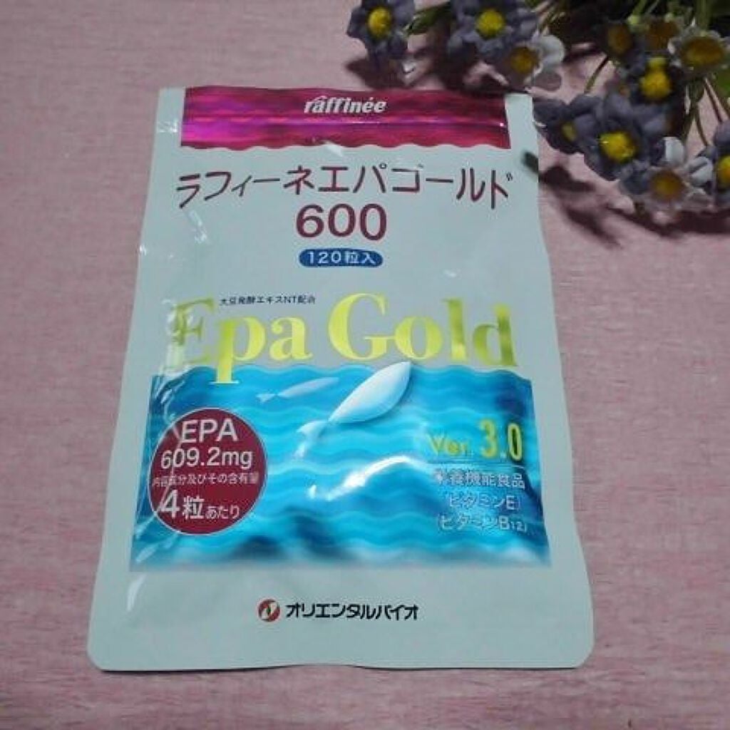 ラフィーネエパゴールド600/ラフィーネエパゴールド/健康サプリメントを使ったクチコミ(1枚目)