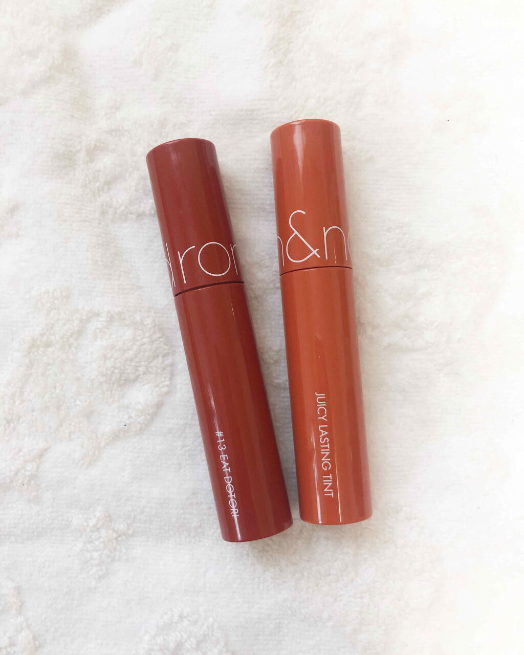 ジューシーラスティングティント/rom&nd/リップティントを使ったクチコミ（1枚目）