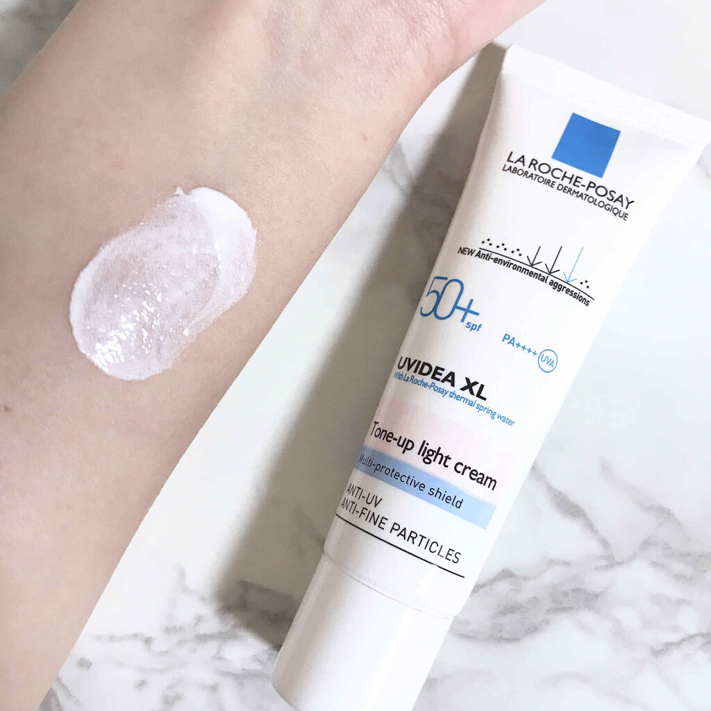 UVイデア XL プロテクショントーンアップ/ラ ロッシュ ポゼ/日焼け止めクリームを使ったクチコミ（2枚目）