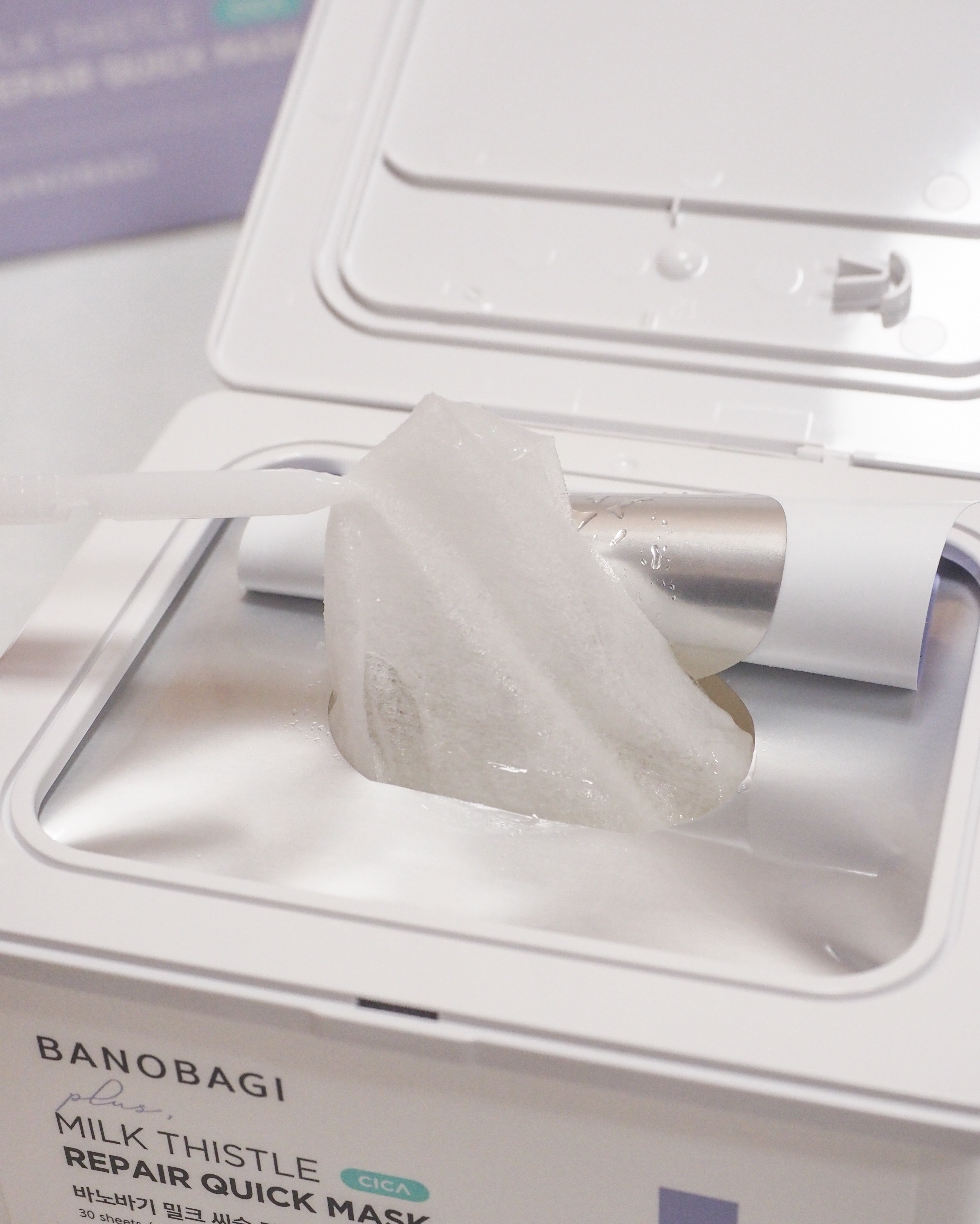 ミルクシスルリペアシカクイックマスクプラス/BANOBAGI/シートマスク・パックを使ったクチコミ（3枚目）