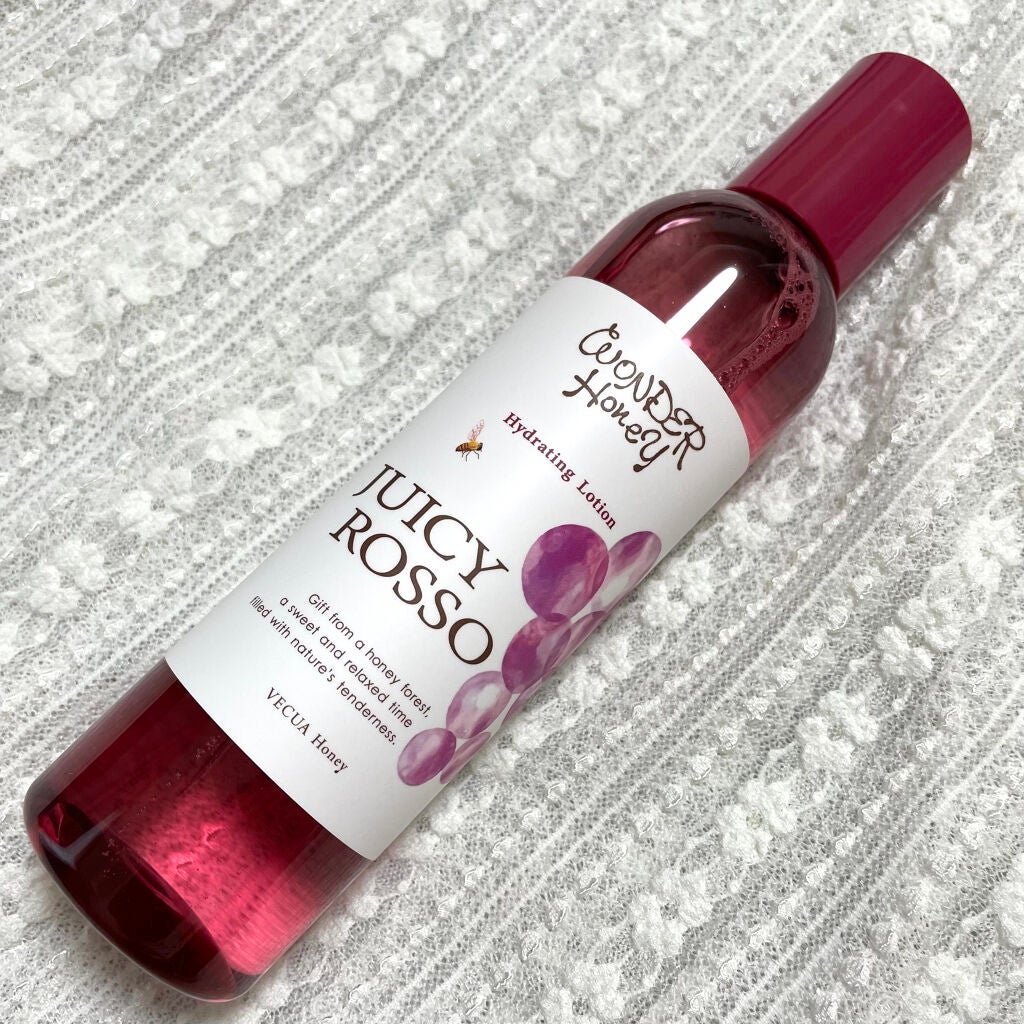 ワンダーハニー ジューシーロッソ 潤う化粧水/VECUA Honey/化粧水を使ったクチコミ(2枚目)