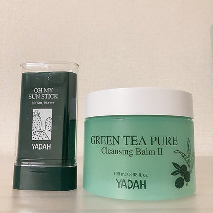 グリーンティーピュアクレンジングバームⅡ/YADAH/クレンジングバームを使ったクチコミ(2枚目)