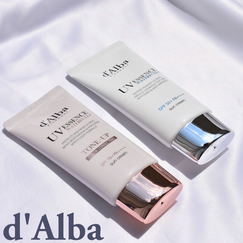 ダルバ ウォータフル エッセンス サンクリーム/ダルバ/日焼け止めクリームを使ったクチコミ（1枚目）