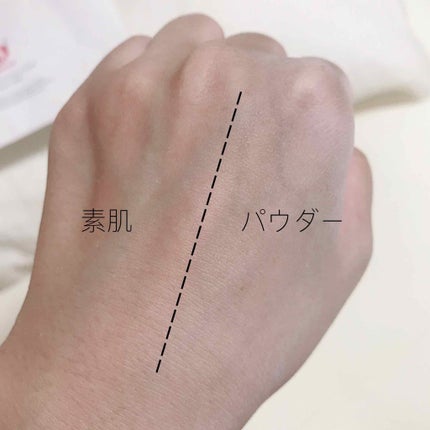 しろさら保湿 いつでもUVパウダー/まかないこすめ/日焼け止め・UVケアを使ったクチコミ(4枚目)