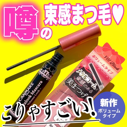 メタルックマスカラ~ボリュームルック~/キャンメイク/マスカラを使ったクチコミ(1枚目)