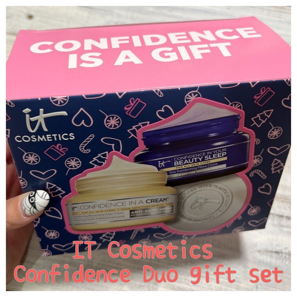 Confidence in a Cream Hydrating Moisturizer/IT Cosmetics/フェイスクリームを使ったクチコミ（1枚目）