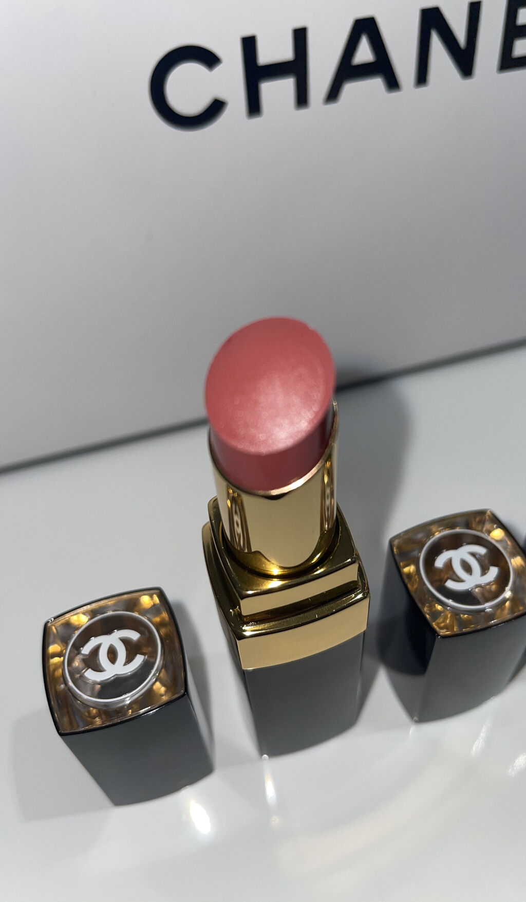 ルージュ ココ フラッシュ/CHANEL/口紅を使ったクチコミ（3枚目）