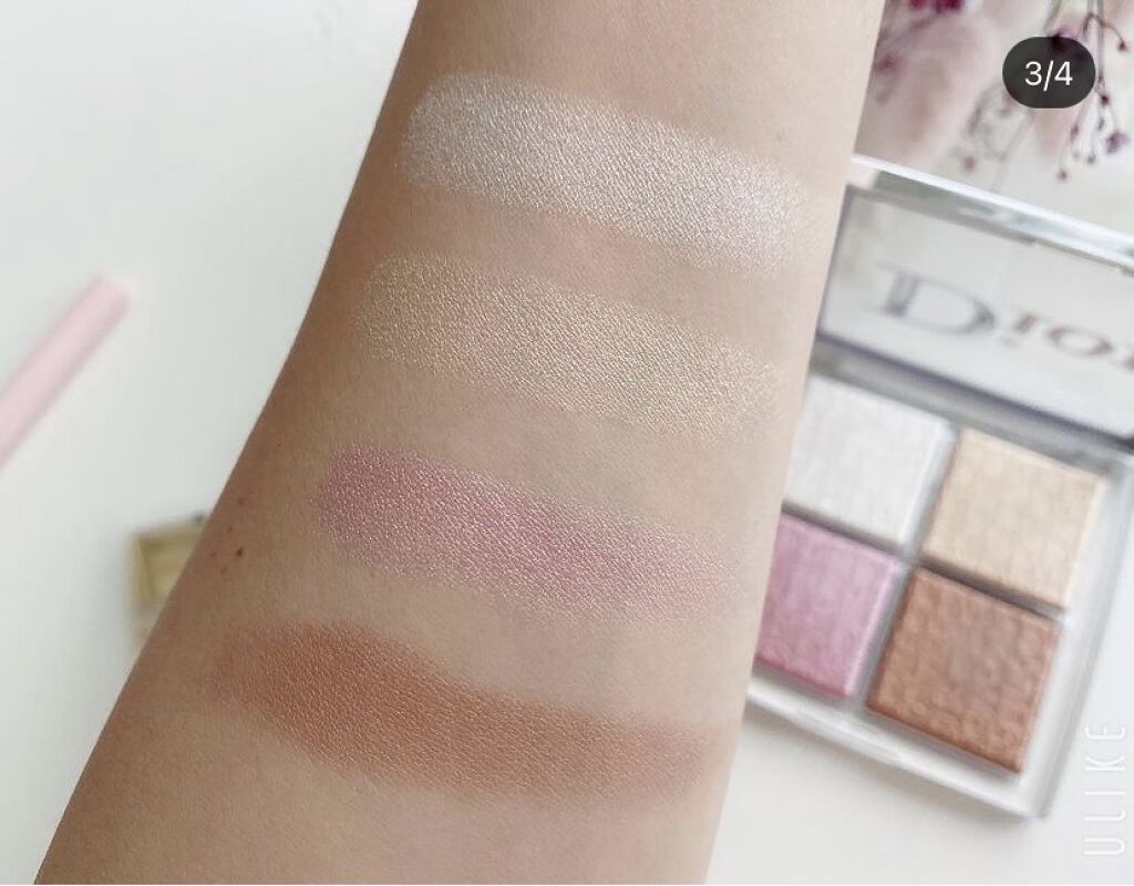 ディオール バックステージ フェイス グロウ パレット/Dior/ハイライトを使ったクチコミ（2枚目）