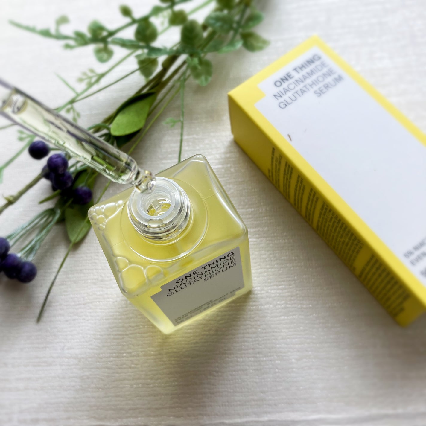 ナイアシンアミドグルタチオンセラム/ONE THING/美容液を使ったクチコミ(3枚目)