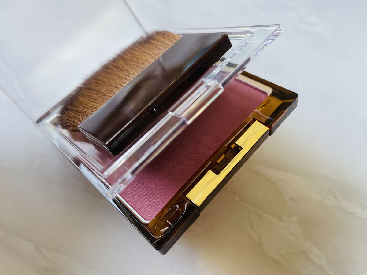 オーラティック ブラッシュ AB07 キャッチミー/excel/パウダーチークを使ったクチコミ（3枚目）