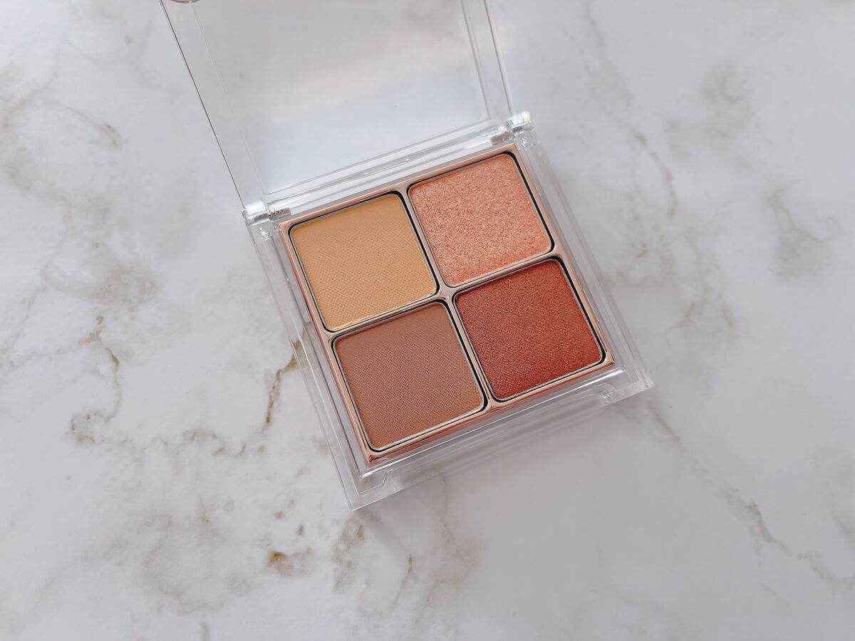 リアルアイハンディパレット オレンジフィーバー/espoir/アイシャドウパレットを使ったクチコミ（2枚目）