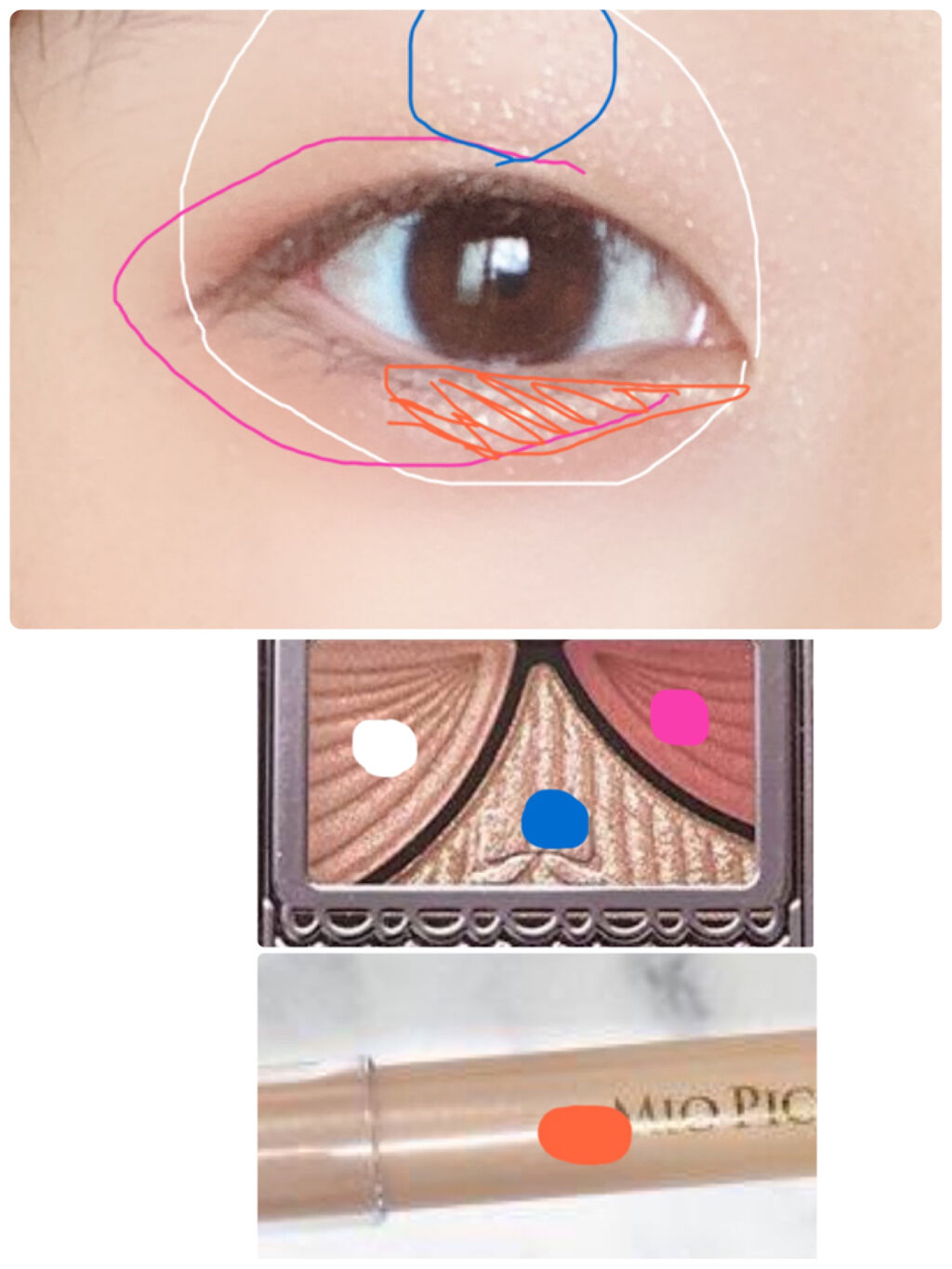 ジューシーピュアアイズ/キャンメイク/アイシャドウパレットを使ったクチコミ（2枚目）