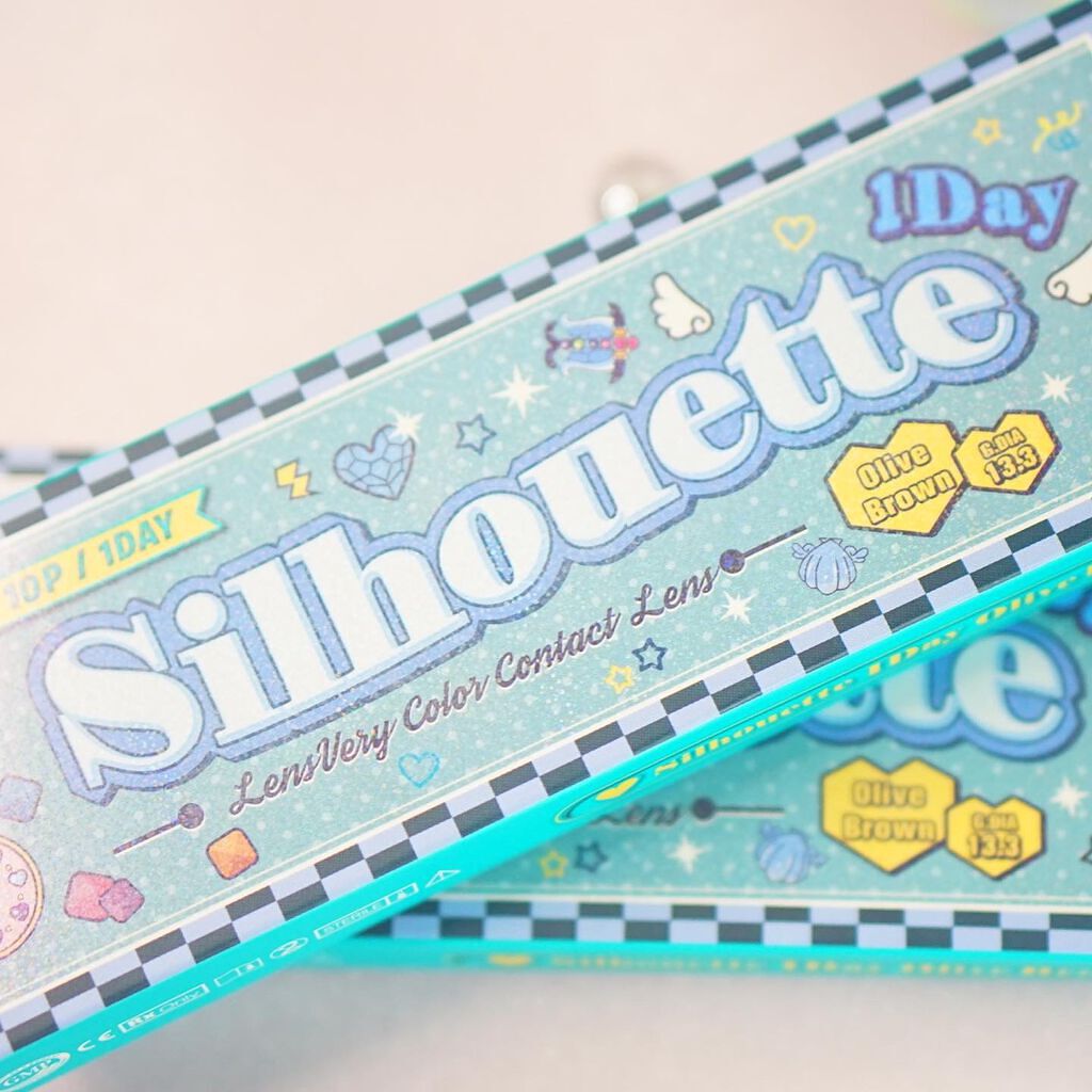 シルエットワンデー/LensVery/ワンデー(1DAY)カラコンを使ったクチコミ(4枚目)