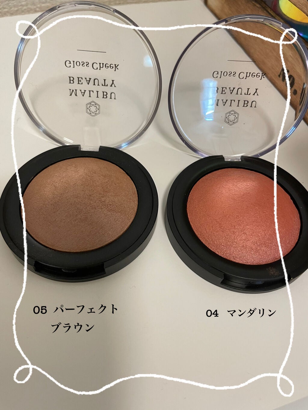 グロスチーク/マリブビューティー/パウダーチークを使ったクチコミ(2枚目)