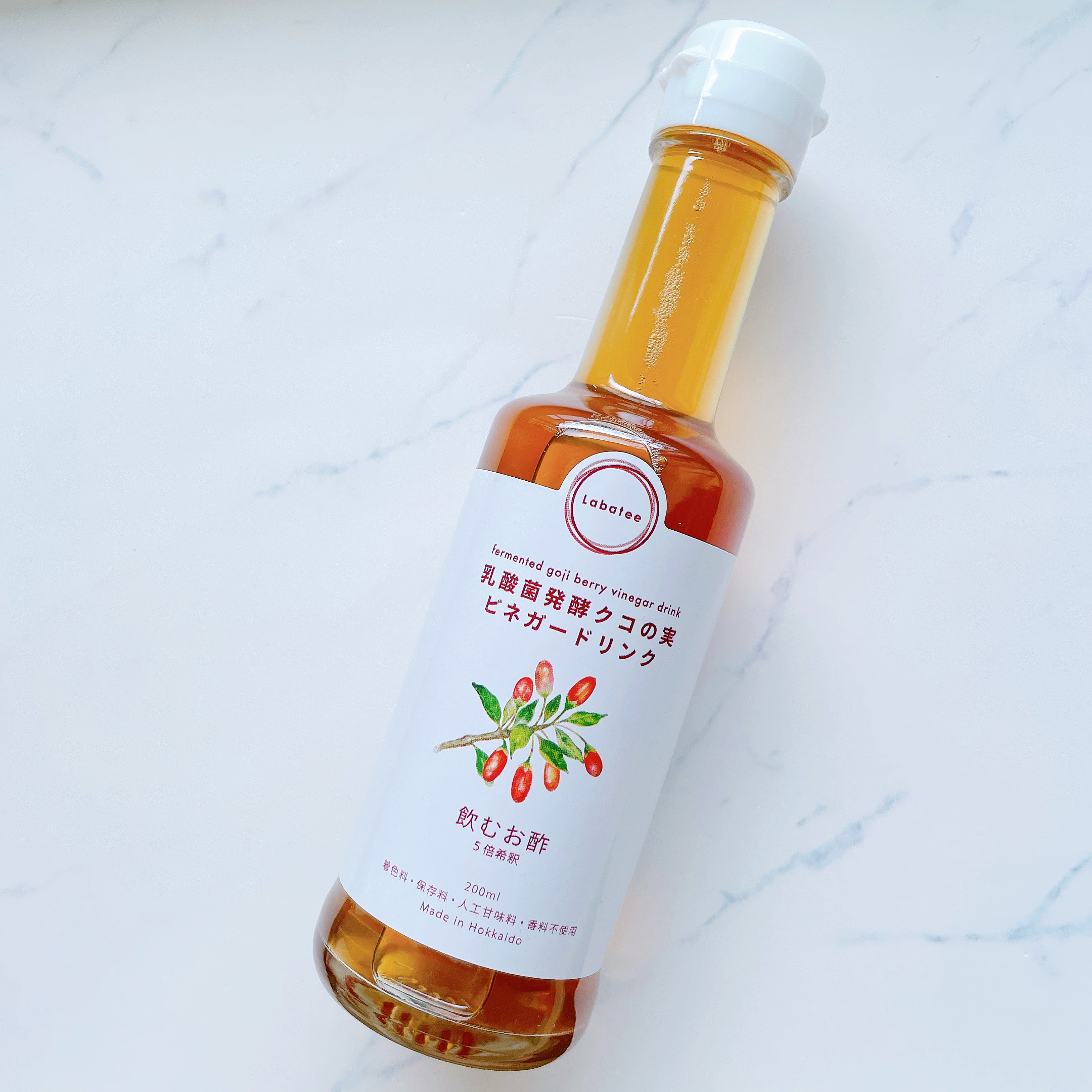 乳酸菌発酵  クコの実 ビネガードリンク /Labatee/その他飲むお酢を使ったクチコミ（1枚目）