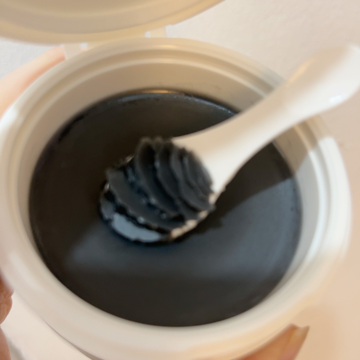 パーフェクトワンフォーカス スムースクレンジングバーム ディープブラック/PERFECT ONE  FOCUS/クレンジングバームを使ったクチコミ（2枚目）