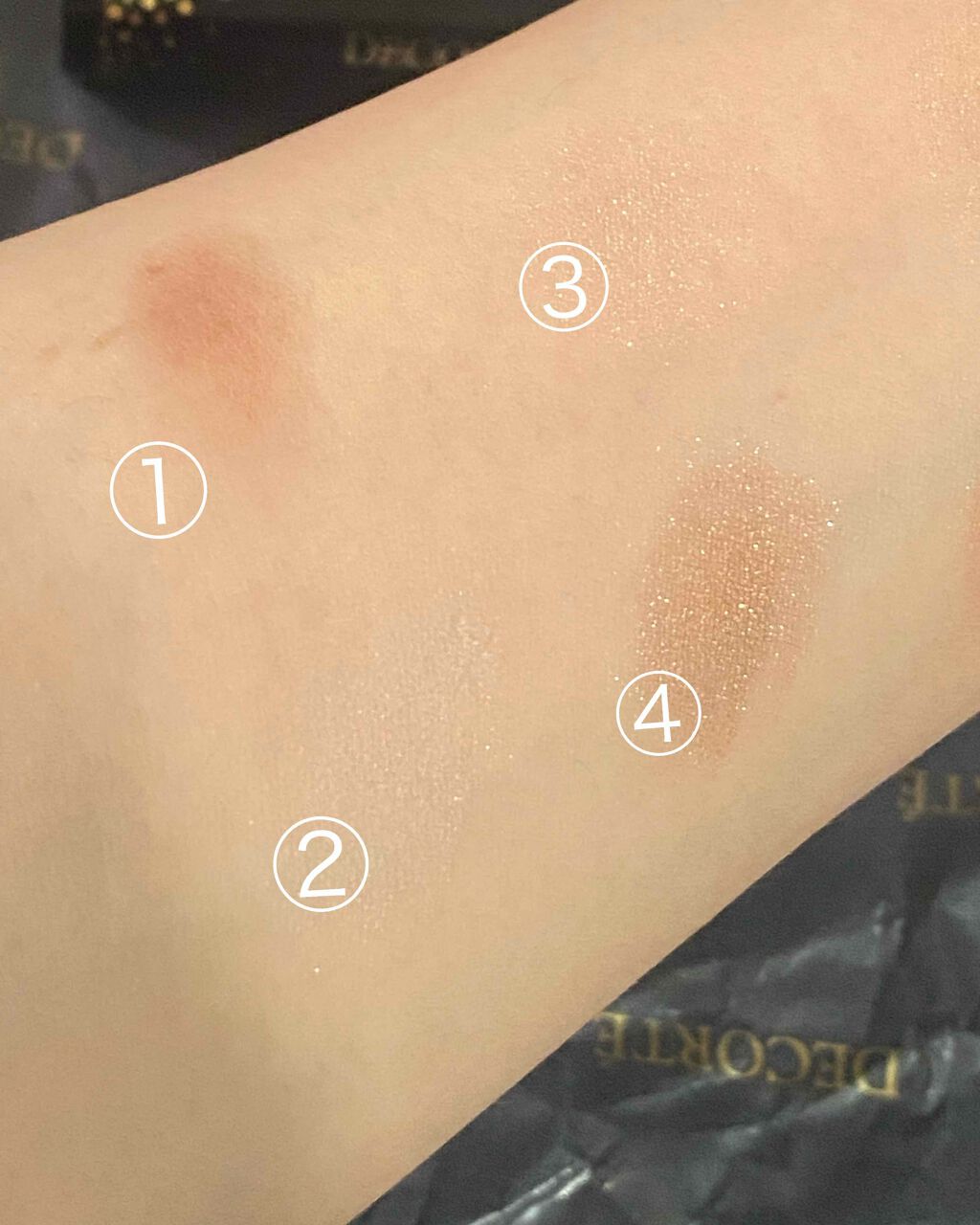 コスメデコルテ クリスマスコフレ2020/DECORTÉ/メイクアップキットを使ったクチコミ(3枚目)