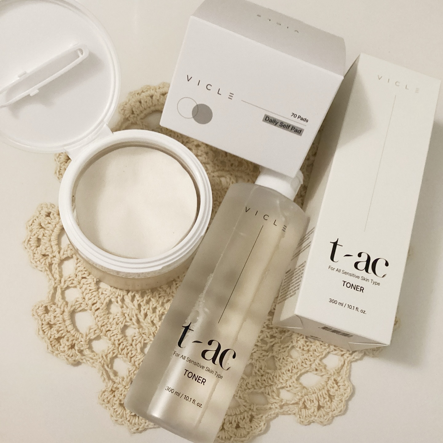 t-ac トナー/VICLE/化粧水を使ったクチコミ（2枚目）